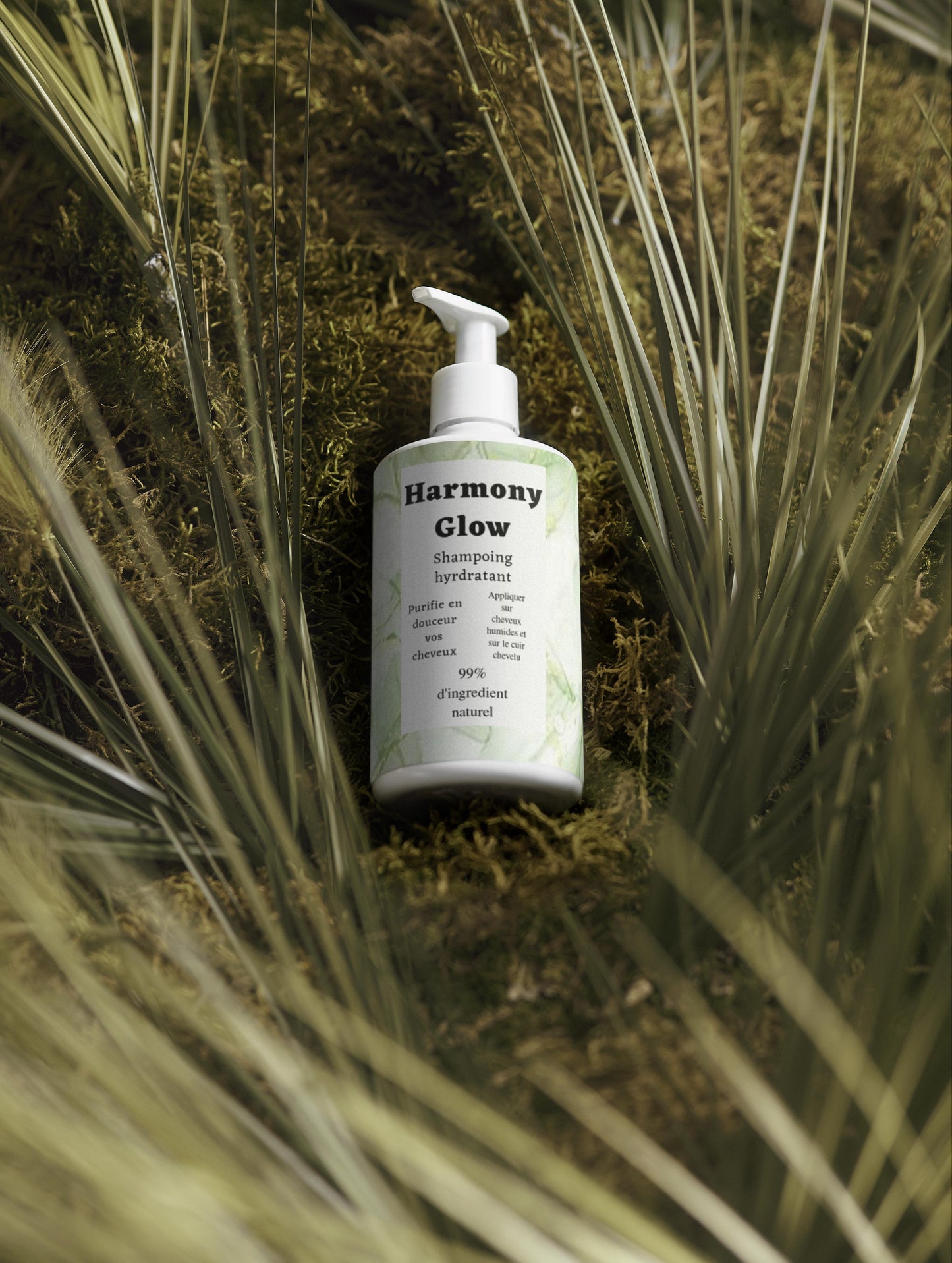Shampoing hydratant, 99% d'ingrédient naturel, 300ml Bio