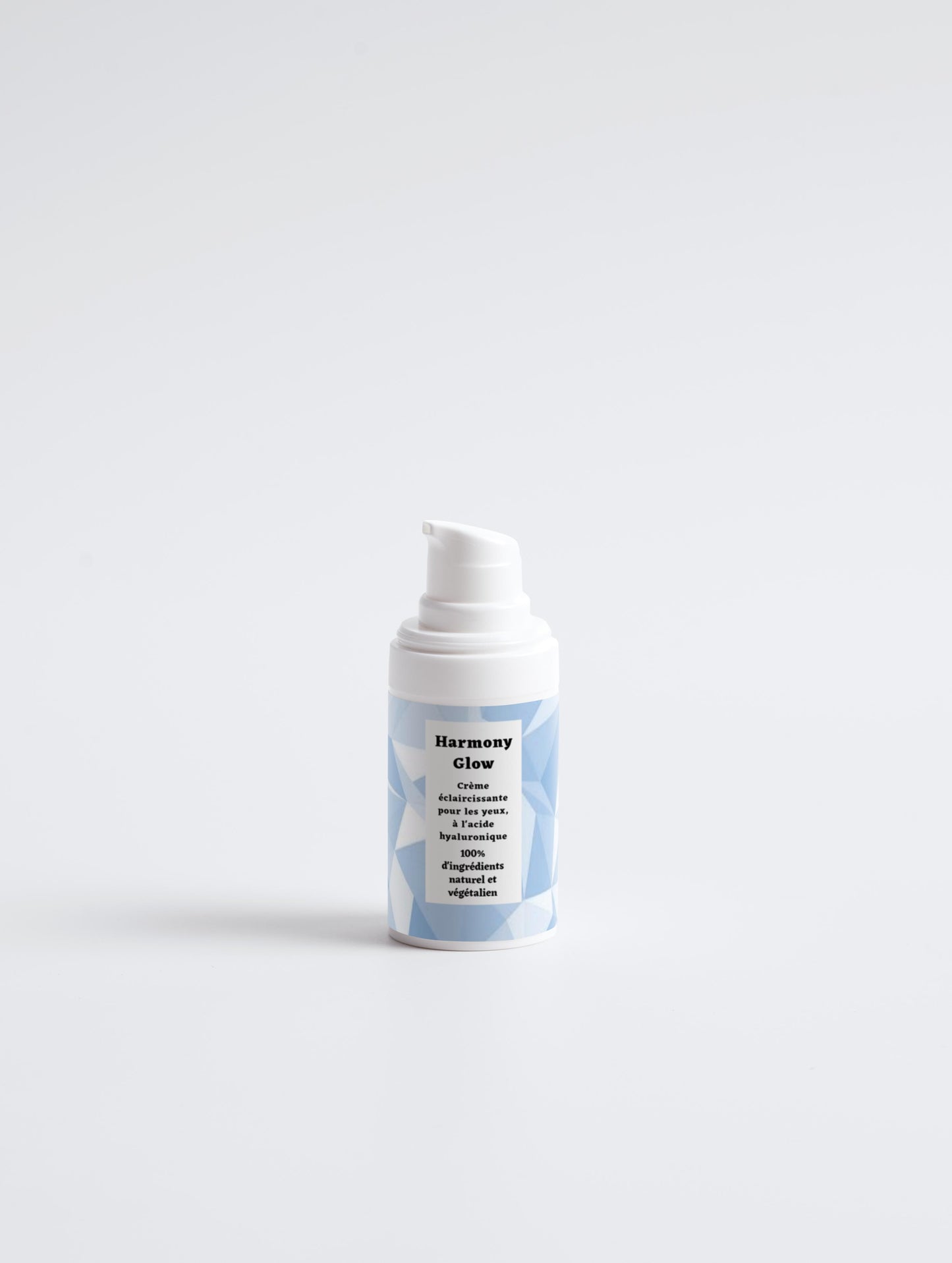 Crème éclaircissante pour les yeux, à l'acide hyaluronique, 100% d'ingrédients naturel, bio, 15ml
