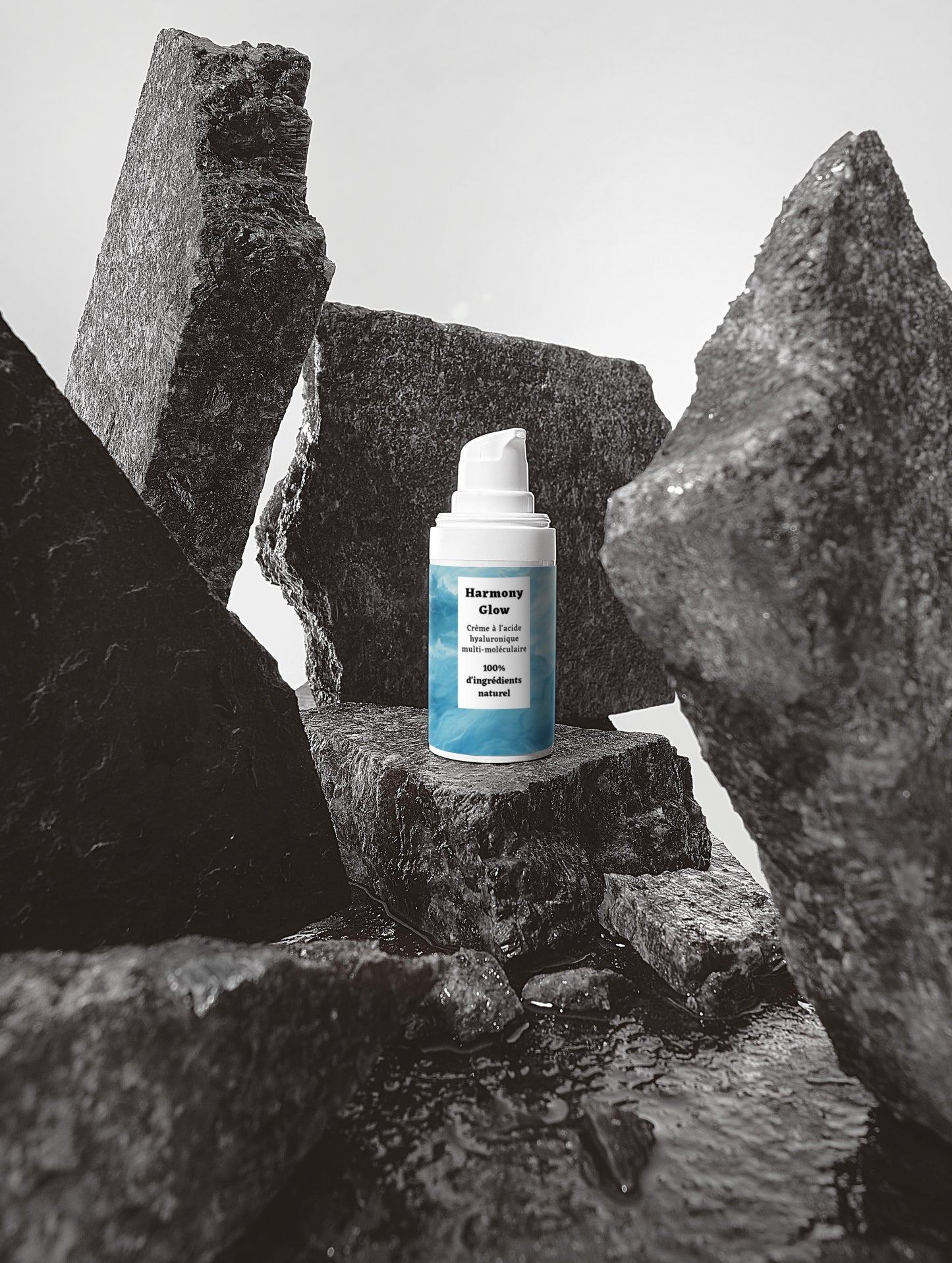 Crème de jour anti-âge, 100% d'ingrédients naturel, bio, 15ml