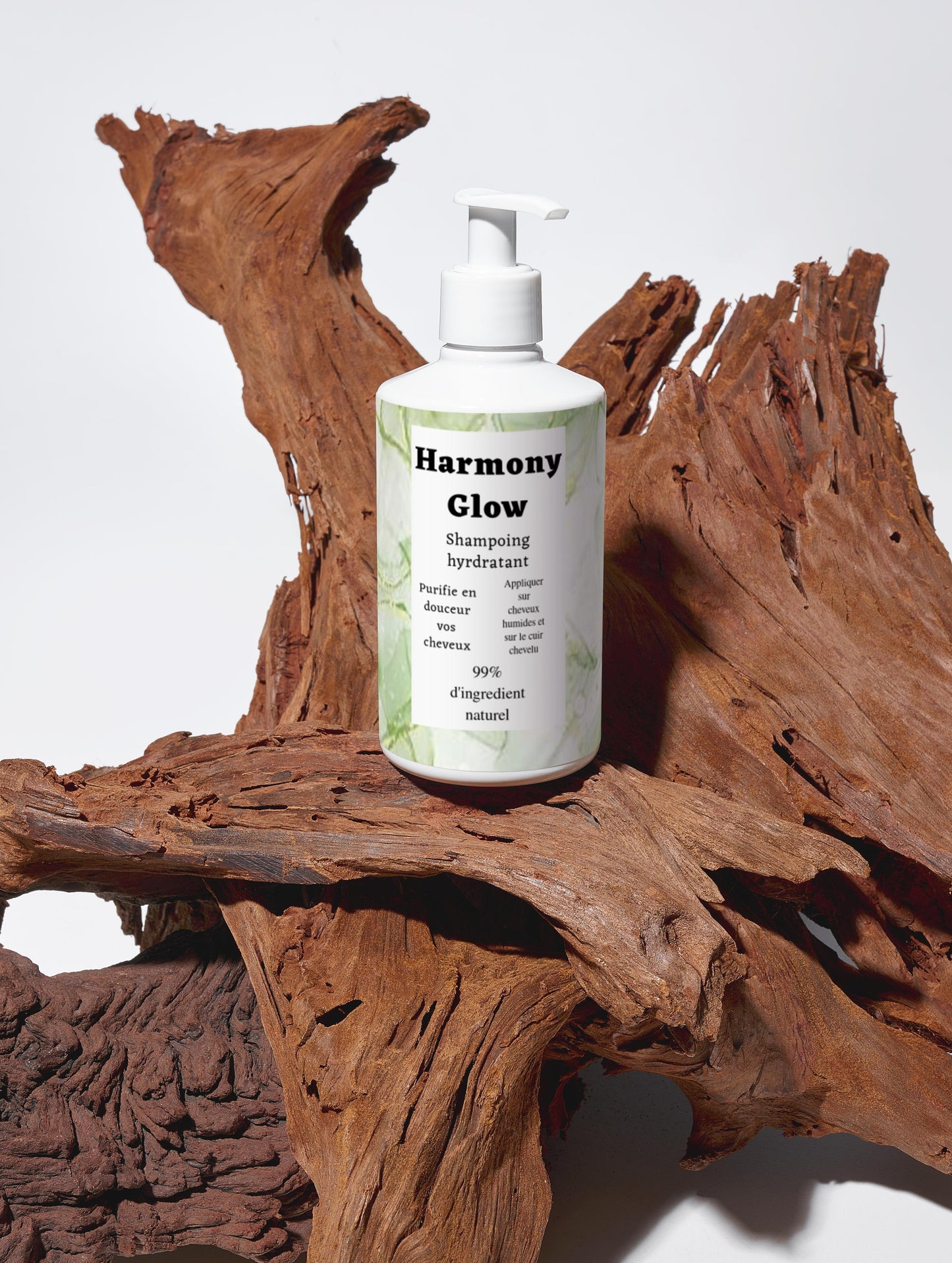 Shampoing hydratant, 99% d'ingrédient naturel, 300ml Bio