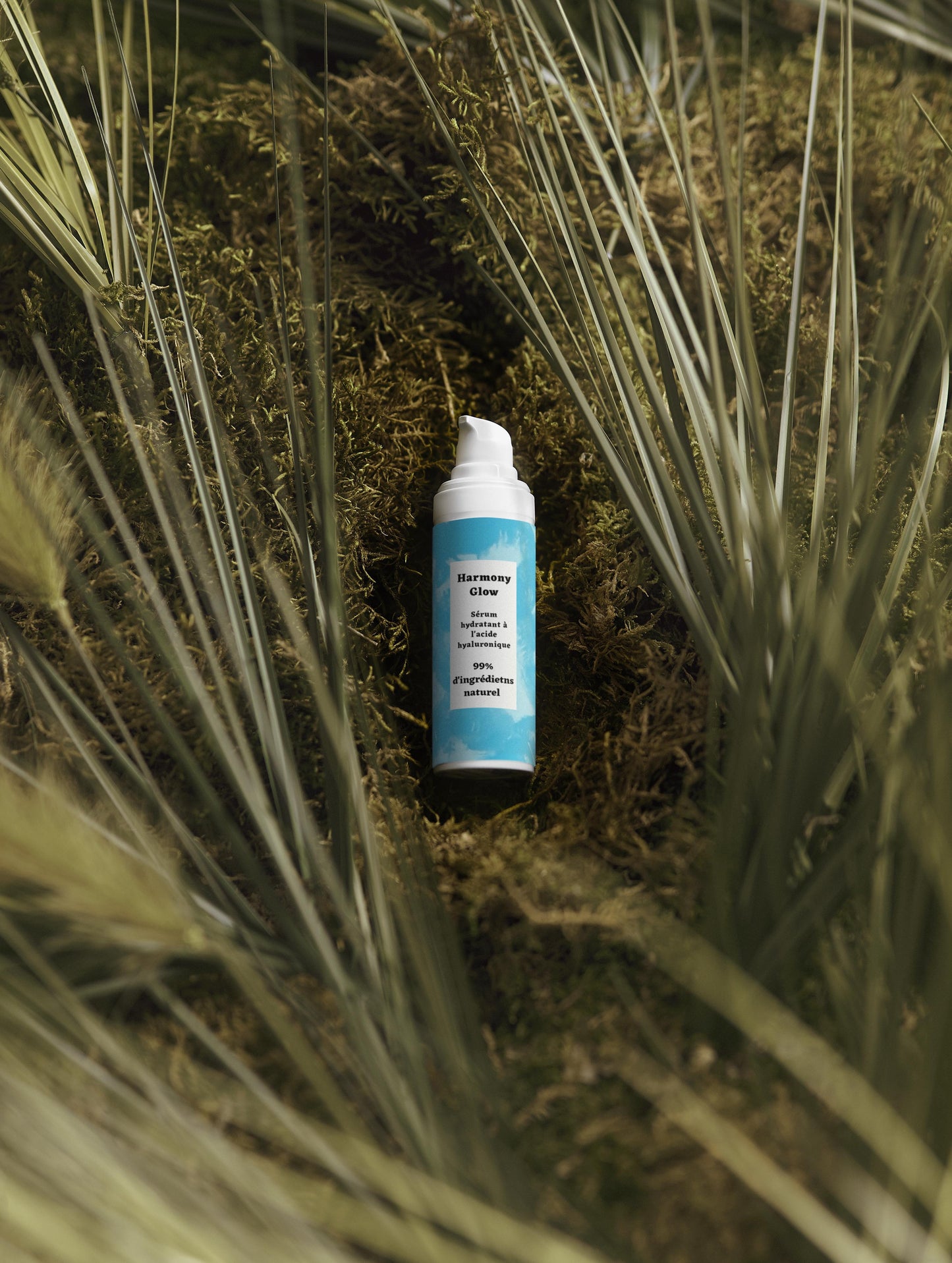 Sérum hydratant à l'acide hyaluronique, 99% d'ingrédients naturel, bio, 30ml