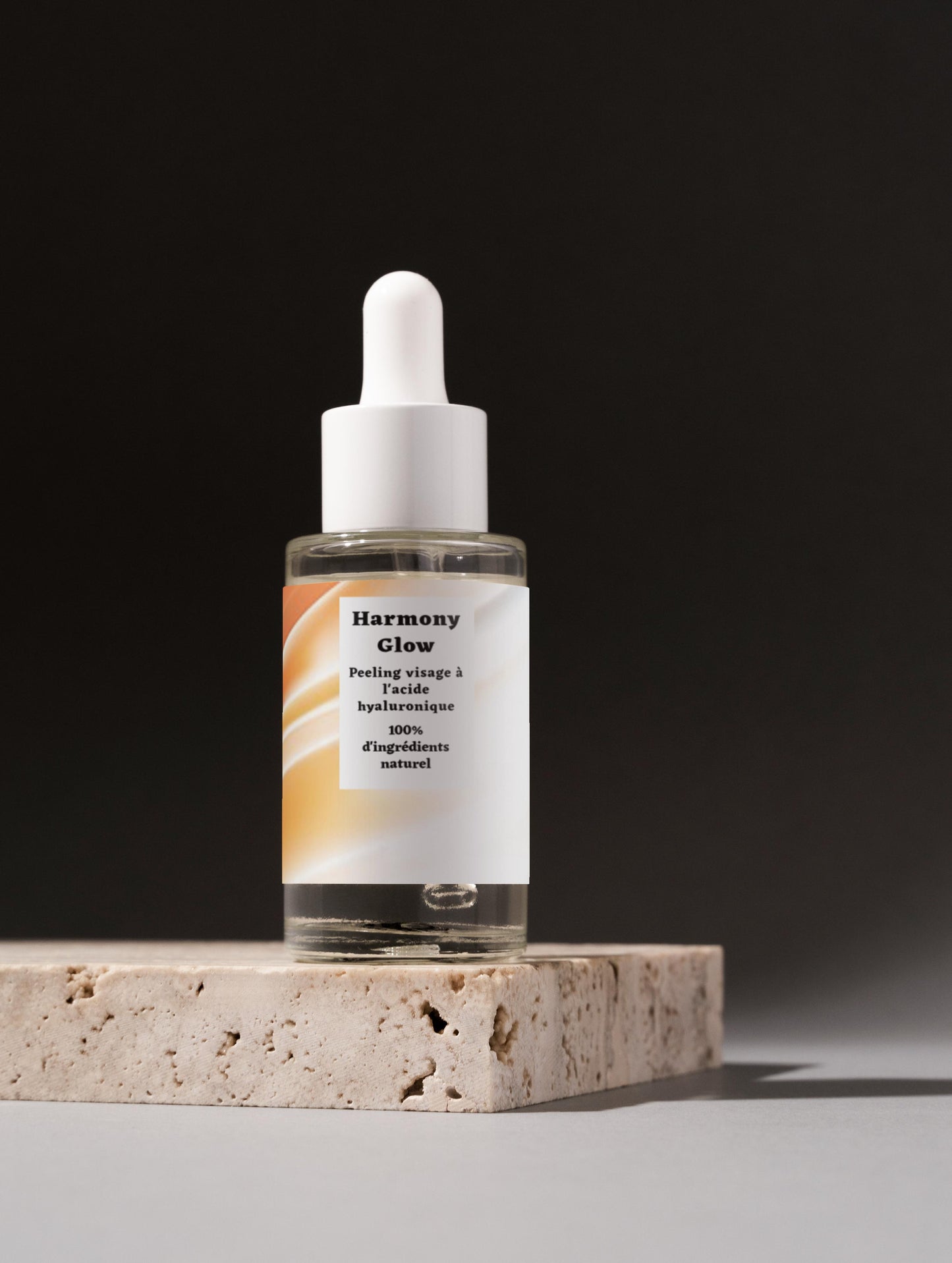 Peeling AHA à l'acide hyaluronique, 100% d'ingrédients naturel, bio, 30ml