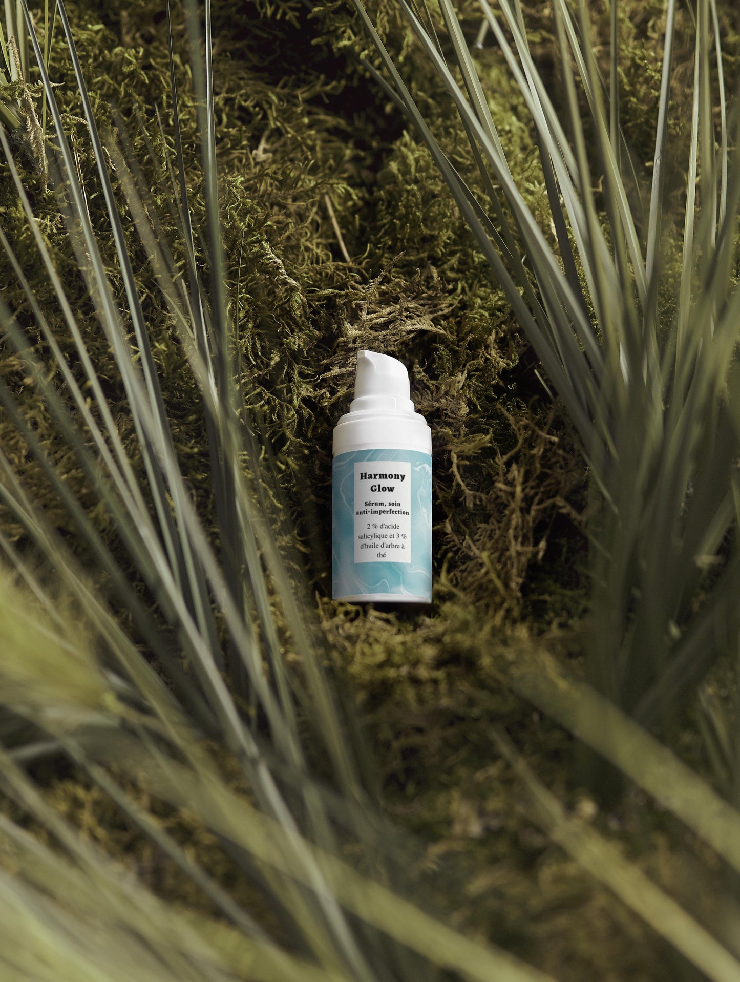 Sérum, soin anti imperfections (acné), 100% d'ingrédients végétaliens, bio, 15ml