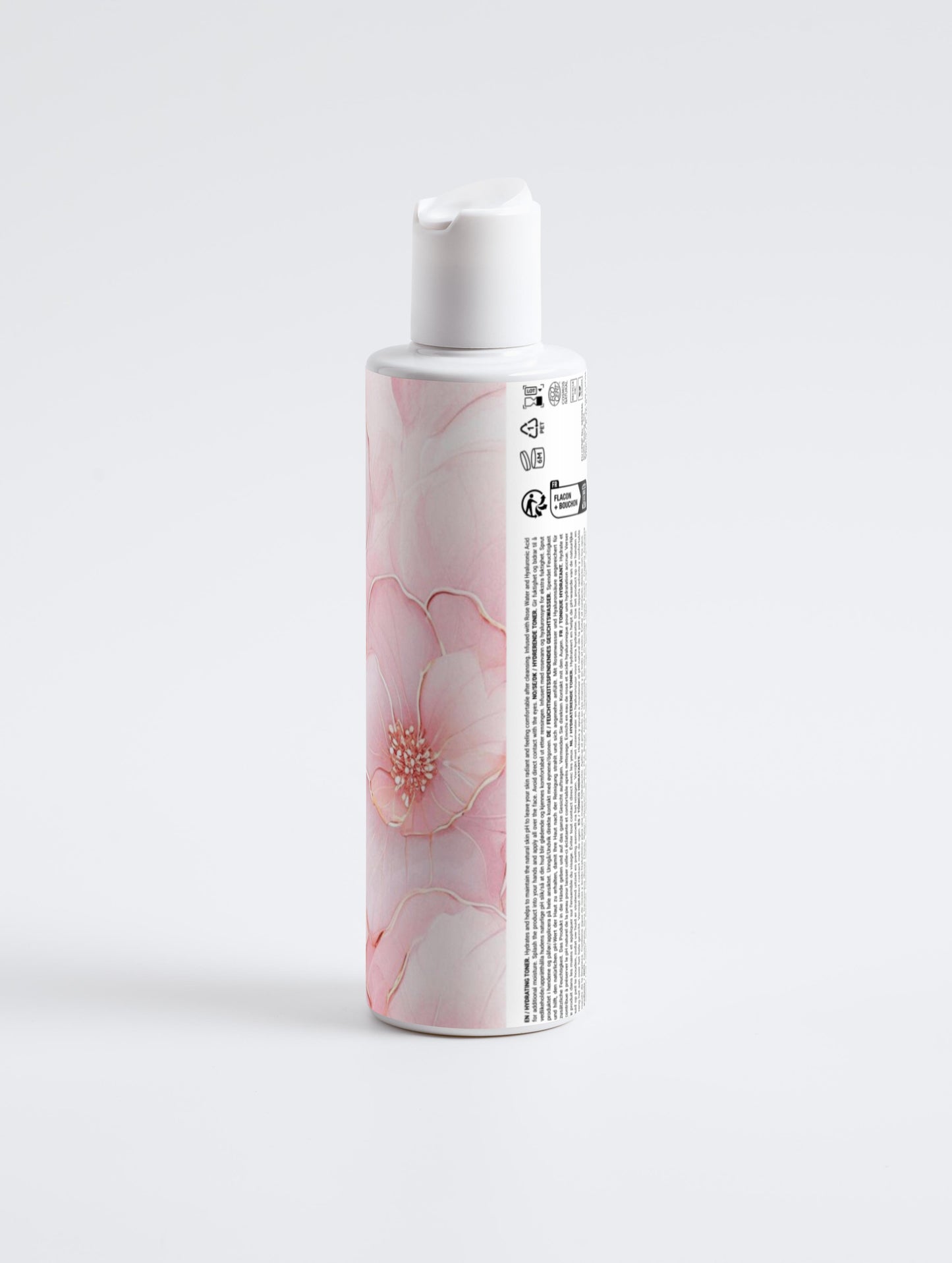tonique hydratant à l'acide hyaluronique, 99% d'ingrédients naturel, bio, 200ml