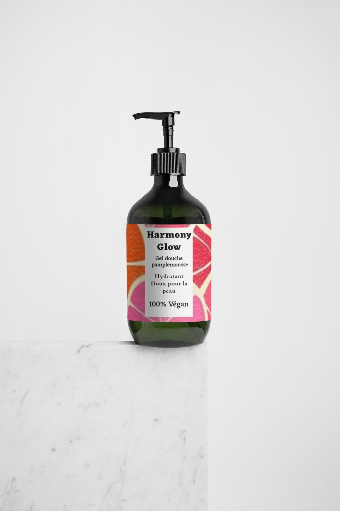 Gel douche, pamplemousse, 98% d'ingrédients naturel, bio, 490ml