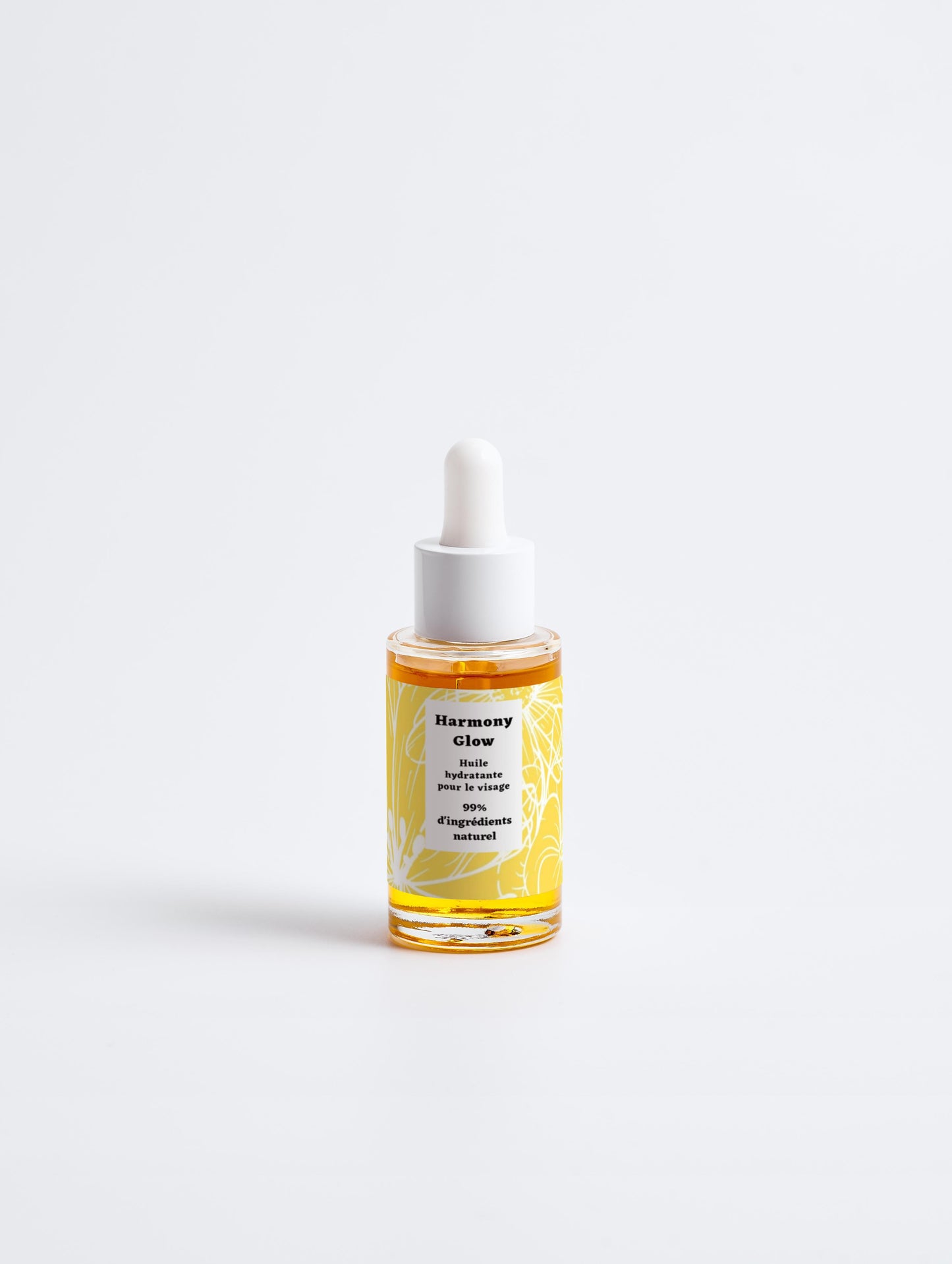 Huile hydratante visage, 99% d'ingrédients naturel, bio, 30ml