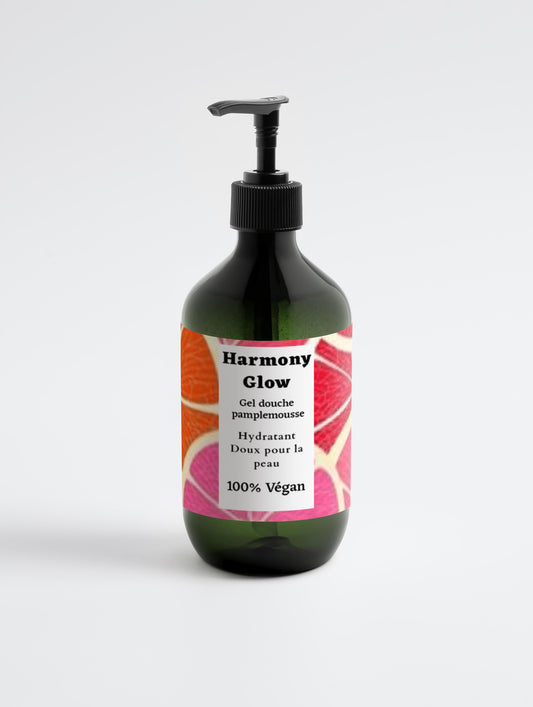 Gel douche, pamplemousse, 98% d'ingrédients naturel, bio, 490ml