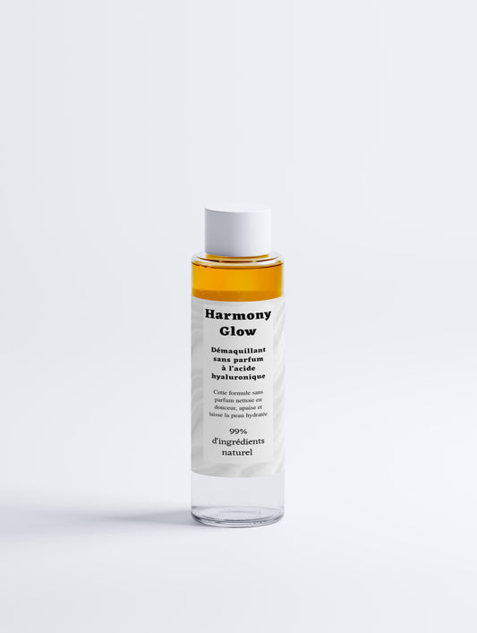 Démaquillant sans parfum à l'acide hyaluronique, 99% d'ingrédients naturel, 100ml Bio