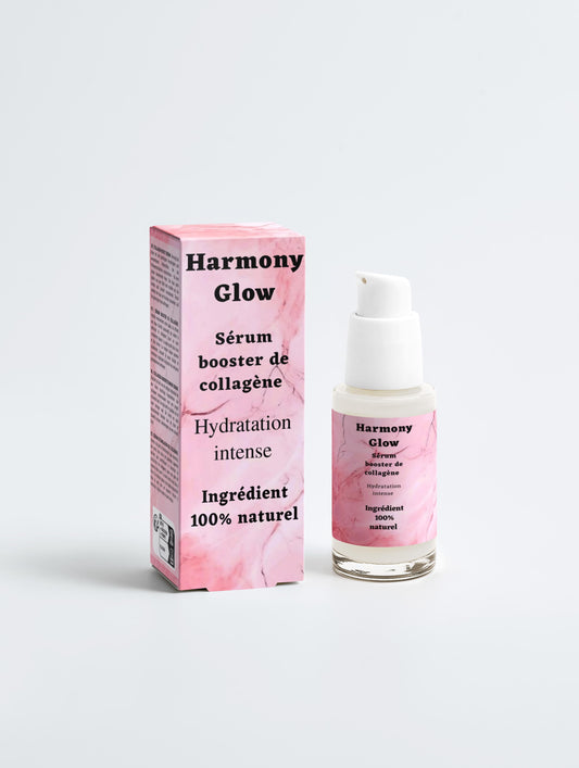 Sérum booster de collagène, 100% d'ingrédients naturel, bio, 30ml