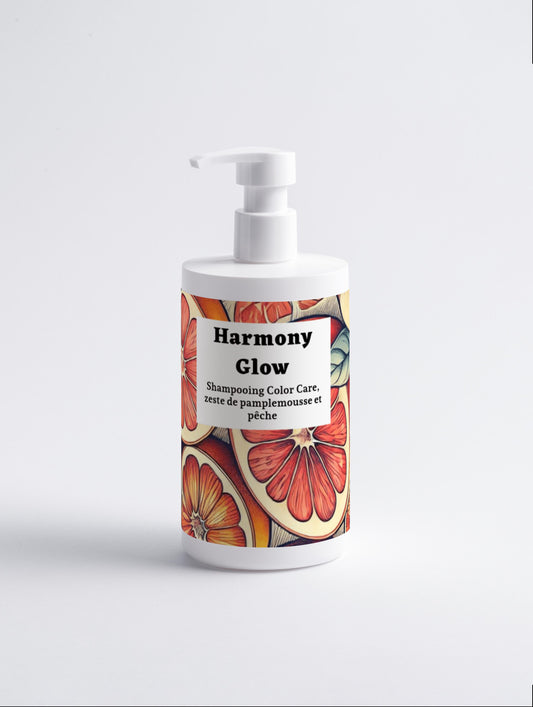 Shampoing Color care, zeste de pamplemousse et pêche, 100% d'ingrédients végétalien, 400ml