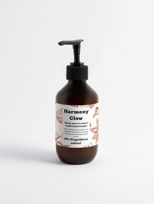 Sérum hydratant pour le corps, épice et bois de santal, 99% d'ingrédients naturel, bio, 270ml